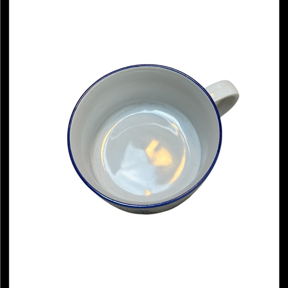 Vintage 1980s International House Country Blue Korean Mug Decor/Farmhouse - Picture 3 of 5